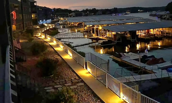 Osage Beach Condo | Un-Salted Shark Free, 10x24 boat slip w/incredible lake views. 13x35 available.