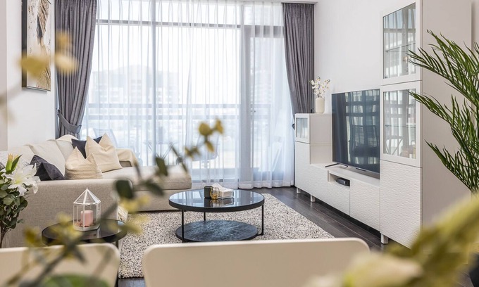 Al Sufouh 1 Apartment | UNIQUE & COSY 2BR plus SOFA BED|NEWLY FURNISHED|AL SUFUOH
