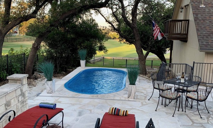 Point Venture House | Unique Hill Country Home on the golf course with private Lake Travis access