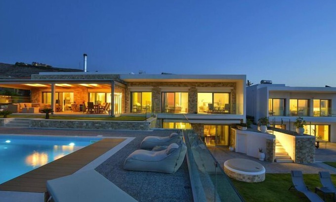 Kokkini Chani Villa | Unique holiday home with pool in Kokkini Hani