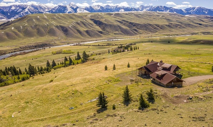 Cameron Cabin | Unique Madison River Montana Fly Fishing Rental Home, Private Sun West Ranch