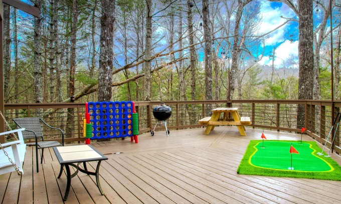 Blue Ridge Cabin | Unique Mountain Cabin, Perfect Location in Blue Ridge! Dog Friendly, Large Deck!