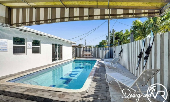 Deerfield Beach House | UnitB Sea&I Private Studio near Deerfield Beach