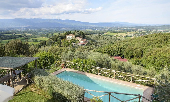 Bucine Other | Unspoilt farmstay with private pool, amazing panorama over the valley and wine