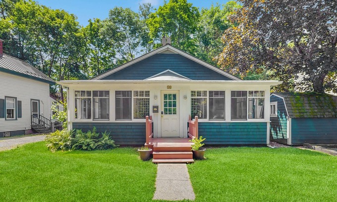 Bar Harbor Cottage | Updated, Century-Old Home w/Glass Porch - Walk into Town/Acadia
