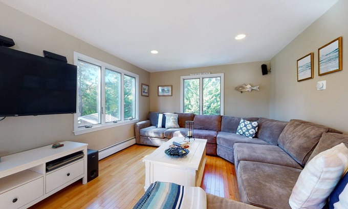Chatham House | Updated Chatham Inn Home | Spacious Deck & Private Heated Pool