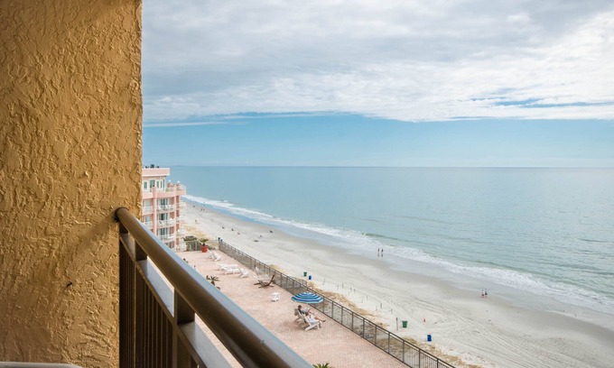 Myrtle Beach Condo | UPDATED Ocean front Caravelle Resort condo w/full kitchen & KING BED