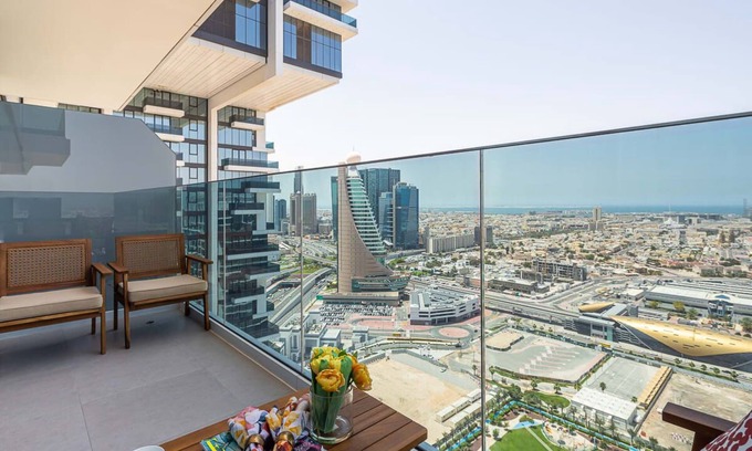 Bur Dubai Apartment | Upscale 1BR minutes away to Metro Station!