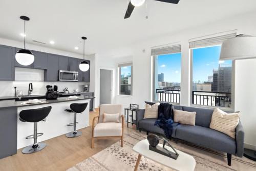 Five Points South Apartment | Upscale 2BR Near Regions Field n Park