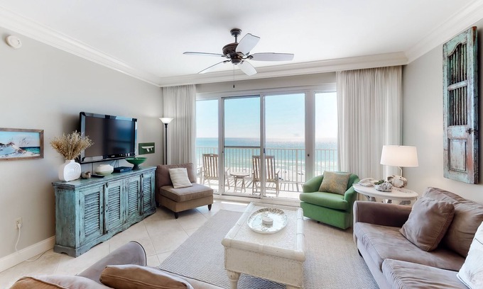 Sandestin Condo | Upscale, beachfront condo with pools, hot tub, fitness room, & tennis