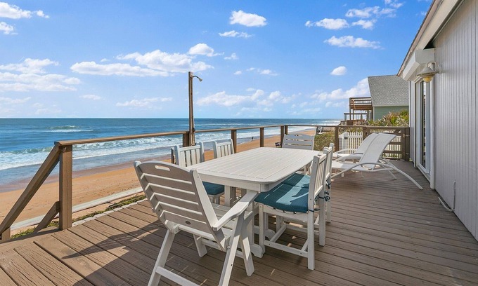South Ponte Vedra Beach House | Upscale Beach Front Home-Great Views-Screen Porch-Pets Welcome-Putting Green!