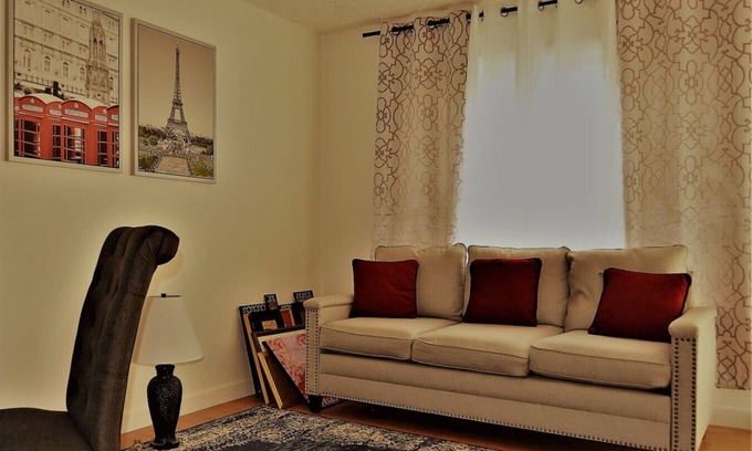 Grand Forks Apartment | Urbana: charming, well-lit 2-bed, 1.5 bath apartment in central Grand Forks.