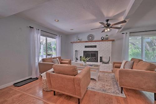 Whispering Pines House | Whispering Pines Home Fire Pit, Near Scenic Hikes