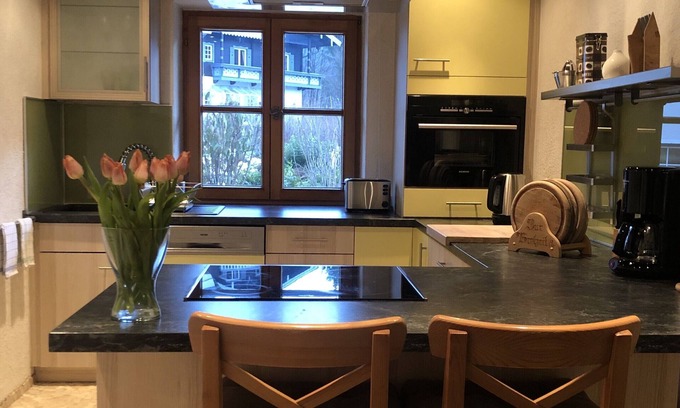 Bischofswiesen Apartment | Vacation apartment for 2-4 with terrace, garden and Watzmann view