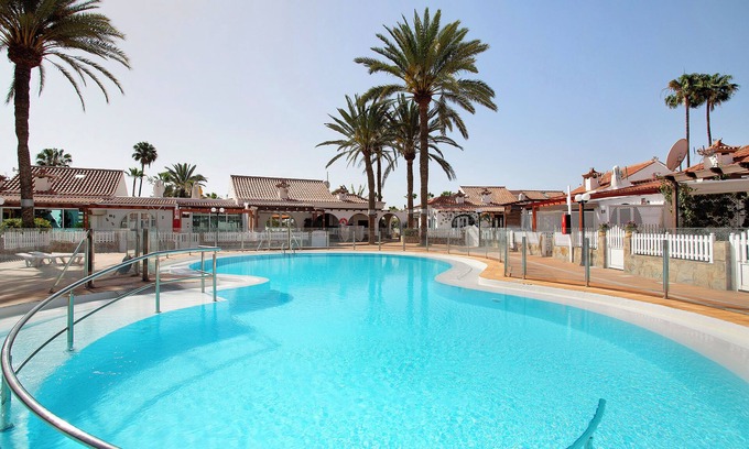 Maspalomas Apartment | Vacation Apartment In A Hotel 'Sun and Beach Maspalomas' with Pool and Air Conditioning