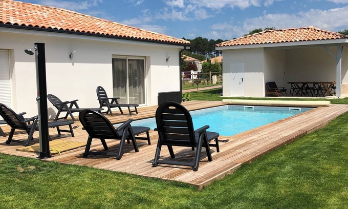 Moliets-et-Maa House | Vacation home pool house Moliets et maa