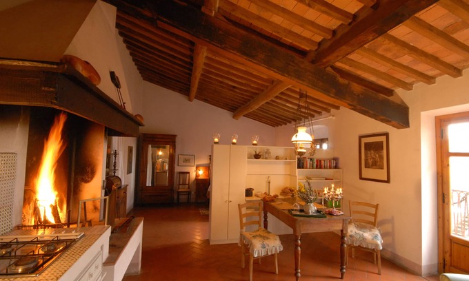 Roccastrada Other | Vacation studio in historic organic farm, with swimming pool