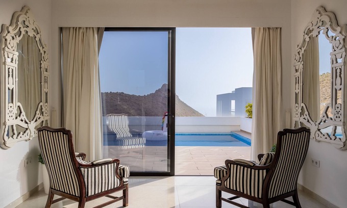 Costa Adeje Villa | Vacation Villa 'Hortalaya' with Sea View, Private Pool and Wi-Fi