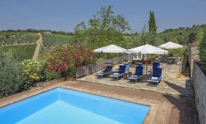Gaiole in Chianti Villa | Vecchio Frantoio, Gaiole in Chianti, Siena and Chianti