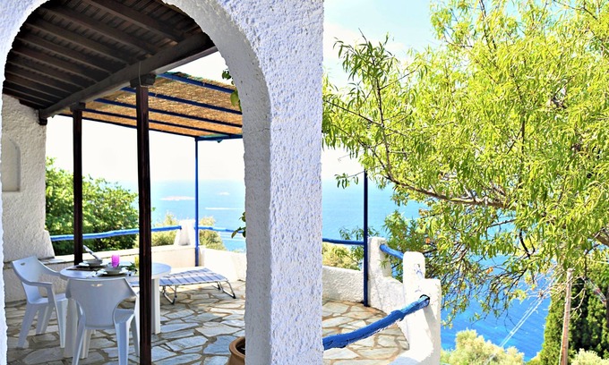 Xanthi Region House | VERONICA house. Infinity panoramic pool. Sea access. Privileged Egean view!