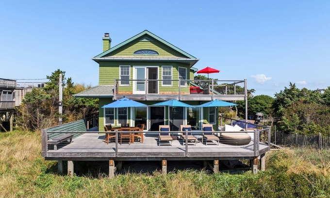 Atlantique House | Very private, luxury oceanfront home on Fire Island, NY.