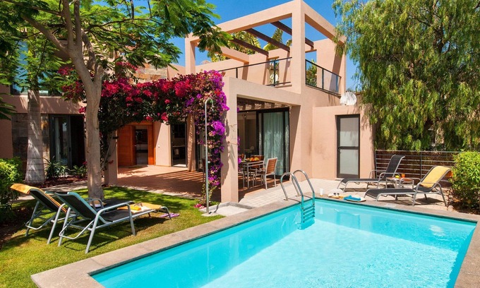 Salobre Villa | Villa Salobre Terraza Uno | Luxury Retreat in Gran Canaria | Private Outdoor.