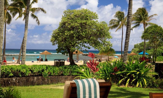 Kahuku Apartment | Villa 102: Fall REDUCED 50%! Ocean View Turtle Bay Beachfront