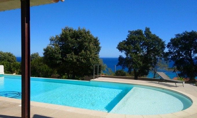Favone Villa | Villa 2/12 pers, private pool sea view, beach 700 m - Favone (Corse du sud)