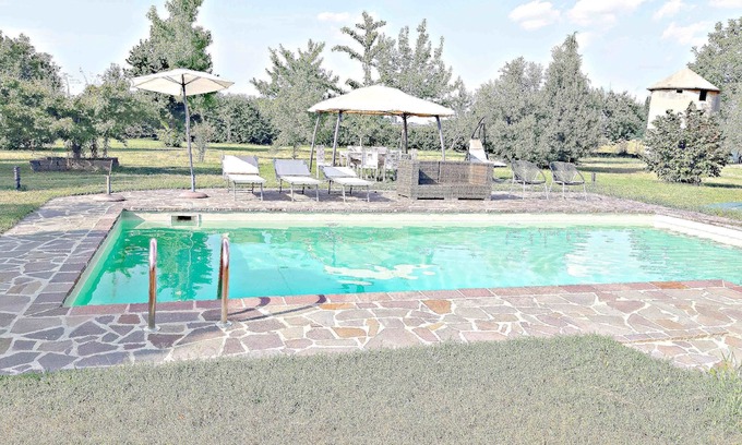 Castello d'Argile Villa | Villa 220 sqm with swimming pool and 4.000 sqm private park, gym, 2 bathrooms 2 bedrooms