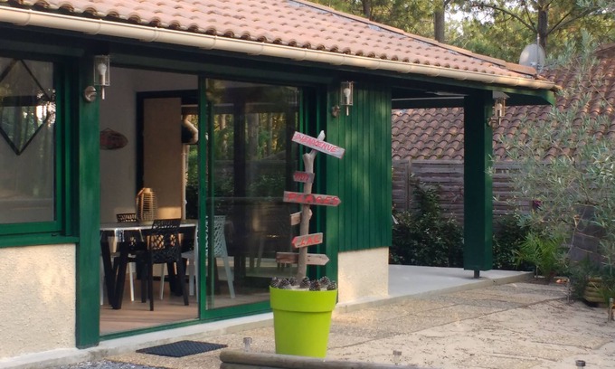 Moliets-et-Maa House | Villa 4/6p 2 bedrooms - covered terrace - private parking for 2 cars