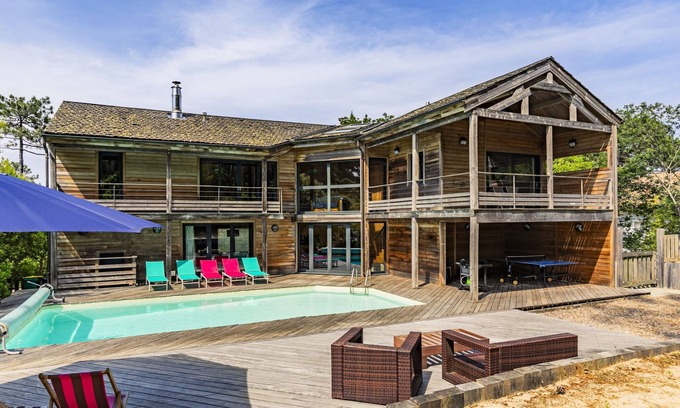 Lacanau-Ocean Villa | Villa 5 bedrooms in a quiet golf estate