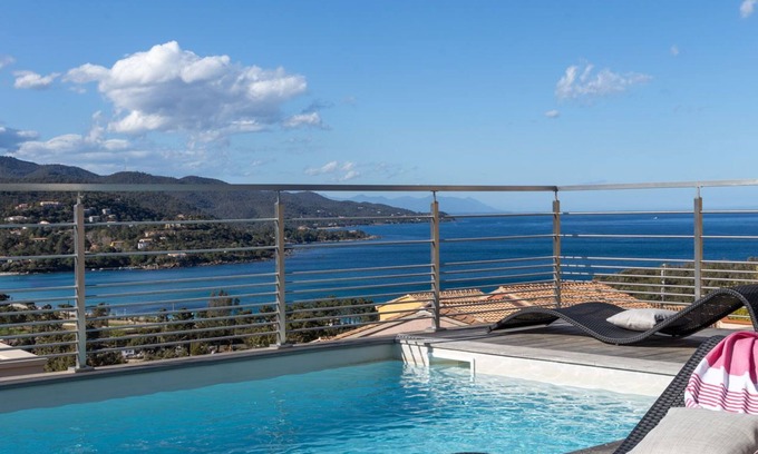 Favone Villa | Villa 6P pool sea view Favone beach 5 minutes walk - Porto Vecchio 30 min.
