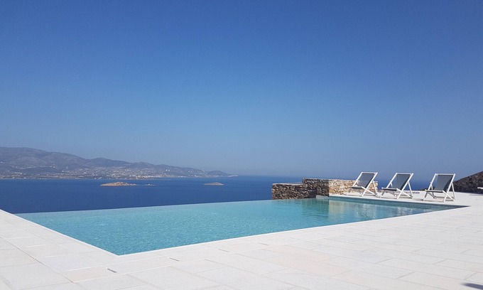 Antiparos Villa | Villa Artemis in Antiparos with Panoramic view.