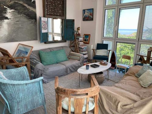 Sauzon House | Villa bohème chic à Sauzon avec vue mer et wifi - FR-1-418-174