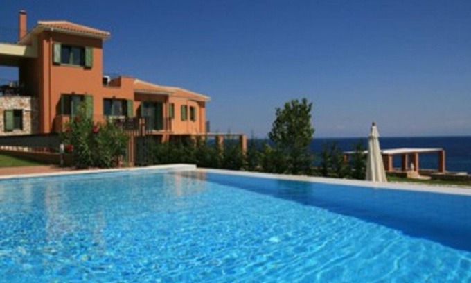 Skala Villa | Villa Brio complex.Your balcony on the Ionian Sea! Villa 2