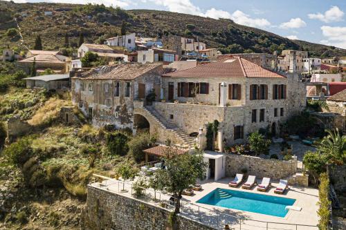 Maroulas Villa | Villa Candice - Luxurious and Historic Villa with sea view