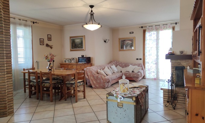 Torriana Apartment | Villa Candida - Relaxation in the hills a stone's throw from the sea