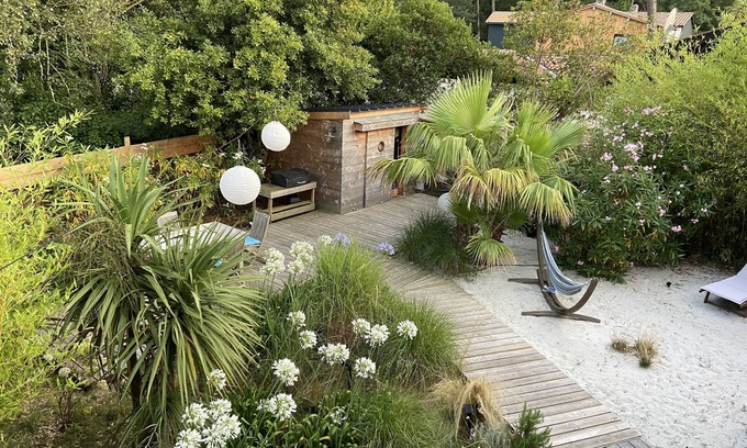 L'Herbe Villa | Villa cap ferret 3 minutes walk from l'Herbe beach(8 people)