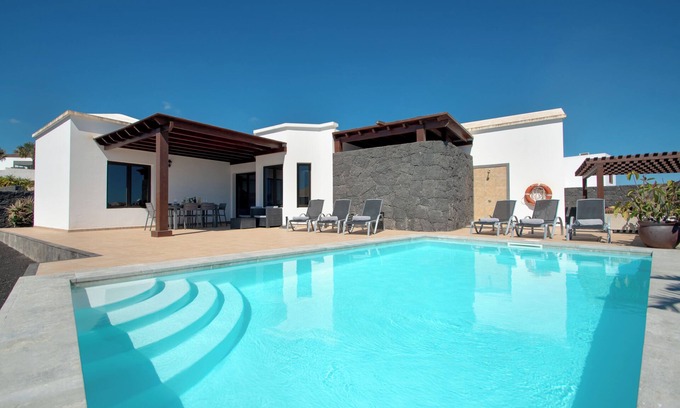 Tias House | Villa Clara, quiet area in Tias with private pool, heated and barbecue.
