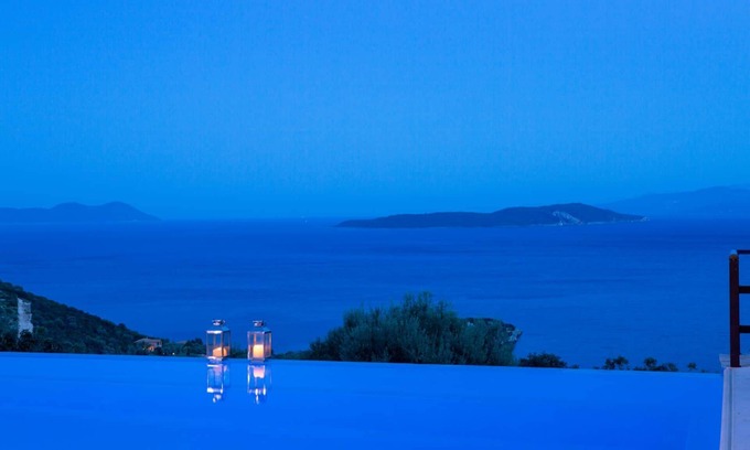Sivota Villa | Villa Eione with Ionian Islands View