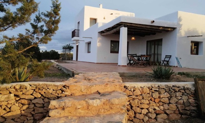 Es Pujols Villa | Villa "Els Castells" with Shared Pool & Wi-Fi