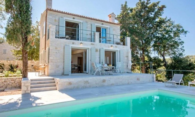 Rantatika House | Villa Emerald, Apergatika, Lakka, Paxos