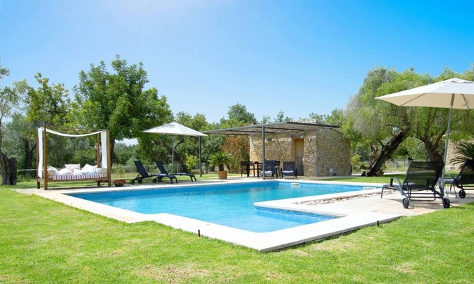 Caimari Villa | Villa 'Es Sequer De Binibona' with Mountain View, Private Pool and Wi-Fi