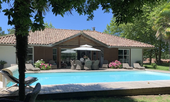 Moliets-et-Maa Villa | Villa Esprit de Famille in Moliets et Maa, close to the ocean and golf course