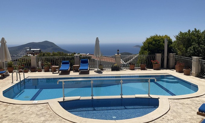 Kalkan Villa | Villa Hilal, luxury villa, large private pool, amazing panoramic views.