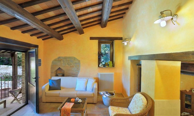 SantʼAngelo in Pontano House | Villa in Sibillini Park near Adriatic Coast