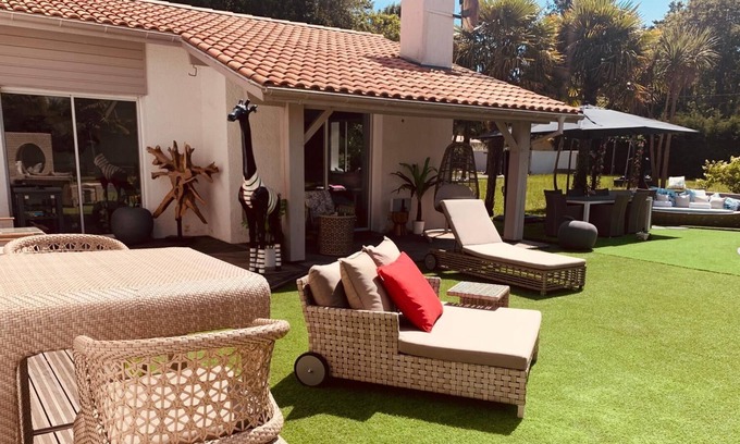 Benesse-Maremne House | VILLA IBIZA MIND 3000 M2 DE TERRAIN A 9MN DU CENTER D'HOSSEGOR