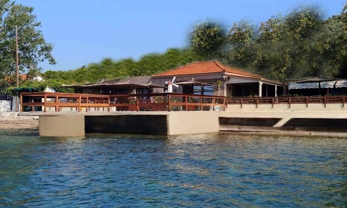 Volos Villa | Villa in Malaki in Sea With PlayGround