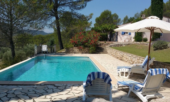 Salernes Villa | Villa in Salernes with Pool and Scenic Views