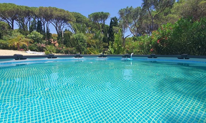 Santa Margherita di Pula Villa | VILLA IN THE PINE FOREST WITH SWIMMING POOL AND PRIVATE BEACH